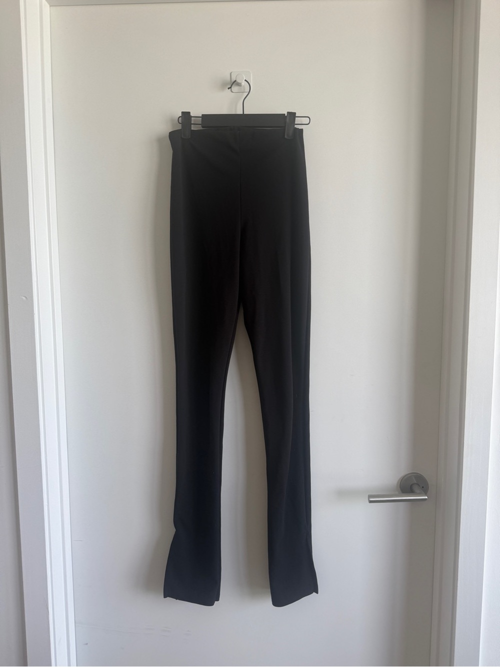 Nasty Gal Black Stretch Trousers
